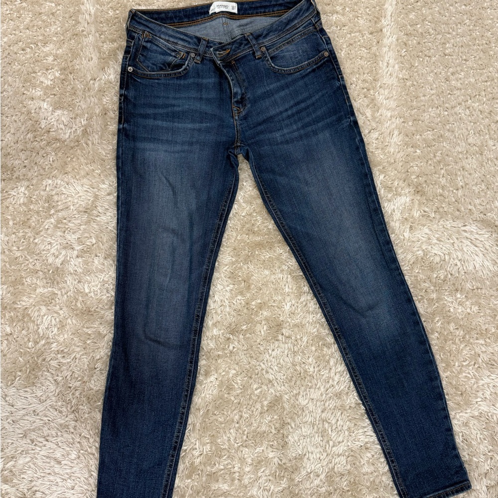 Mango Dark Blue Skinny Jeans